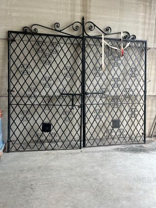 Puerta de hierro forjado 2’90x3’20