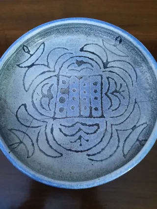 Centro tavola Bassi Cotignola vintage ceramica