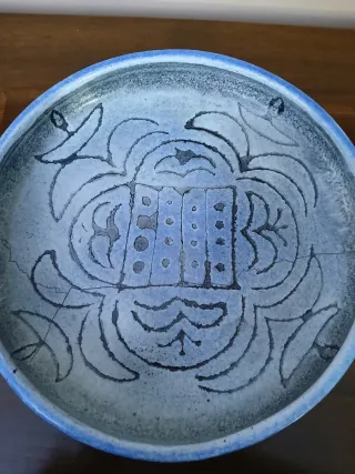 Centro tavola Bassi Cotignola vintage ceramica