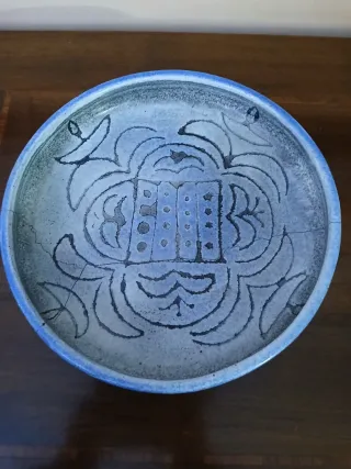 Centro tavola Bassi Cotignola vintage ceramica