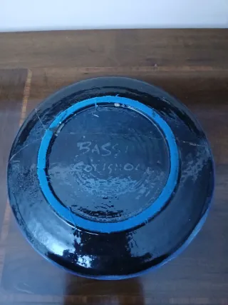 Centro tavola Bassi Cotignola vintage ceramica