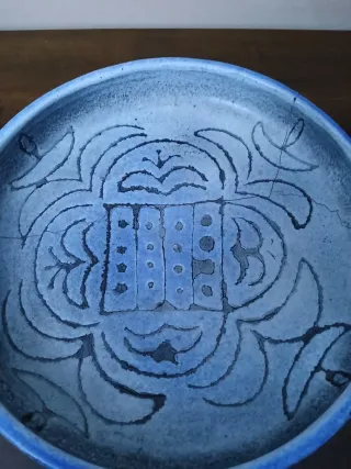 Centro tavola Bassi Cotignola vintage ceramica