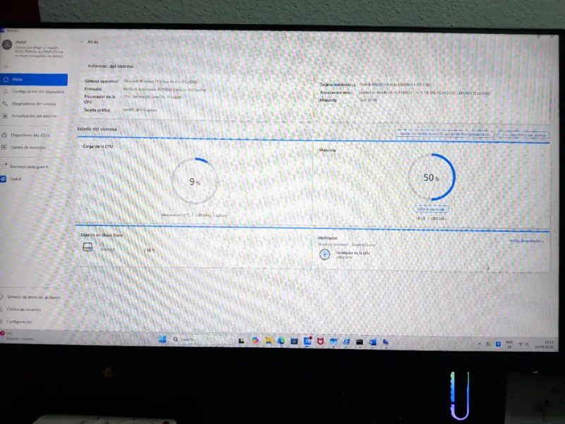 PC ASUS Todo en Uno 24 i5 13ª Gen afbeelding 10