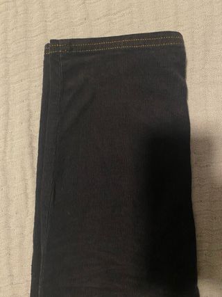 Pantalón pana Scalpers negro talla 40