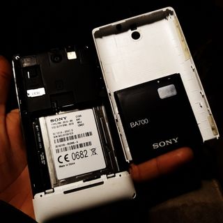 sony xperia e blanco