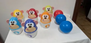 Lote Juguetes Infantiles: Bolos, Herramientas y Bl