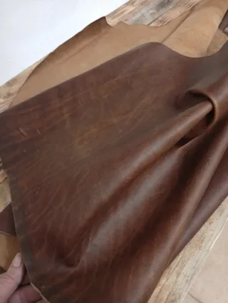 Piel de vacuno encerada