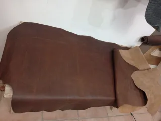 Piel de vacuno encerada