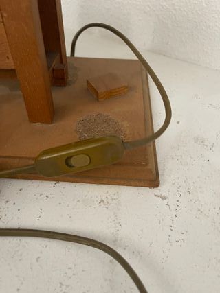 Figura autómata carpintero taller