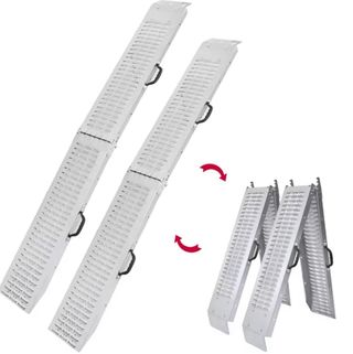 2 Rampas Plegables Moto / Quad / Silla de Ruedas