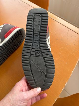 Zapatillas Carolina Herrera CH Beige/Marrón