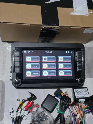 Pantalla VW 7" Android 13 con Mirrolink