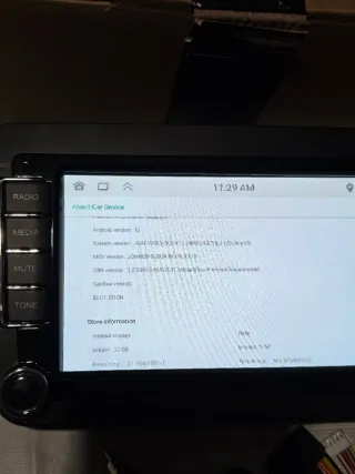 Pantalla VW 7" Android 13 con Mirrolink