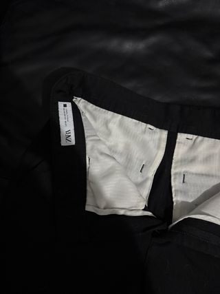 Pantalón de vestir Zara negro