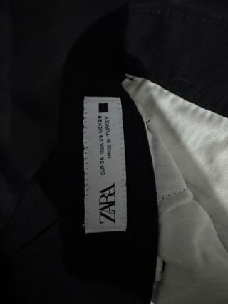 Pantalón de vestir Zara negro