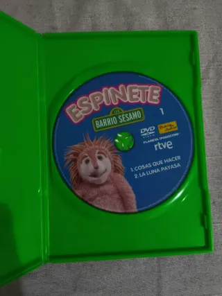 DVD Espinete Barrio Sésamo 1