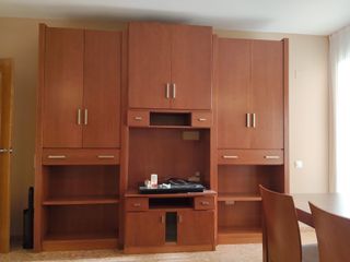 Mueble de salón modular madera