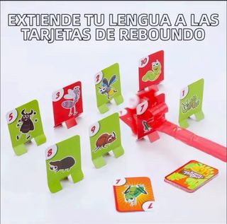 Juego Divertido Lengua Rana 2 Jugadores