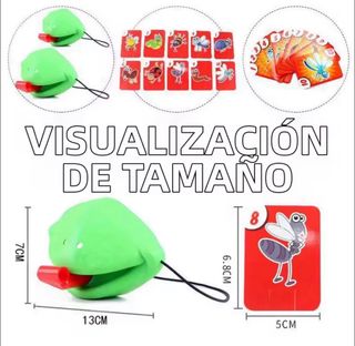 Juego Divertido Lengua Rana 2 Jugadores