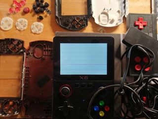 Lote piezas consola portátil