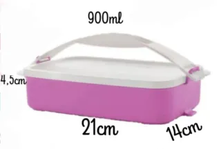 Caja picnic con Asa. Tupperware