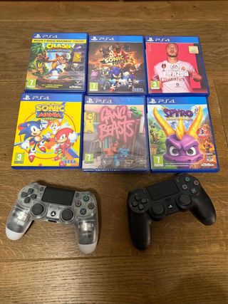 Pack PS4 Juegos y Mandos