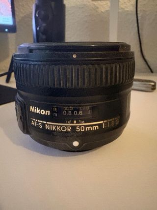 Objetivo Nikon AF-S Nikkor 50mm 1.8G