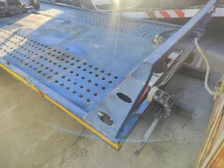 Plataforma deslizante porta coche