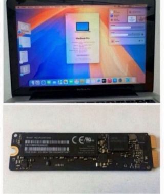 SSD 128GB macOS Sequoia MacBook Pro A1502 2014 /13