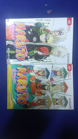 Naruto nº 1 al 49