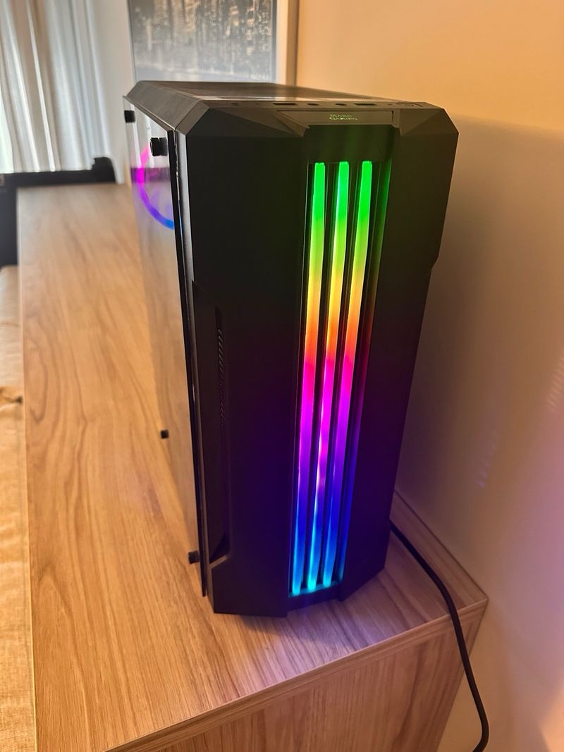 PC Gaming Negro con RGB afbeelding 2