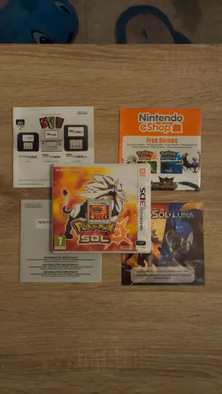 Pokemon Sol y Luna Nintendo 3DS