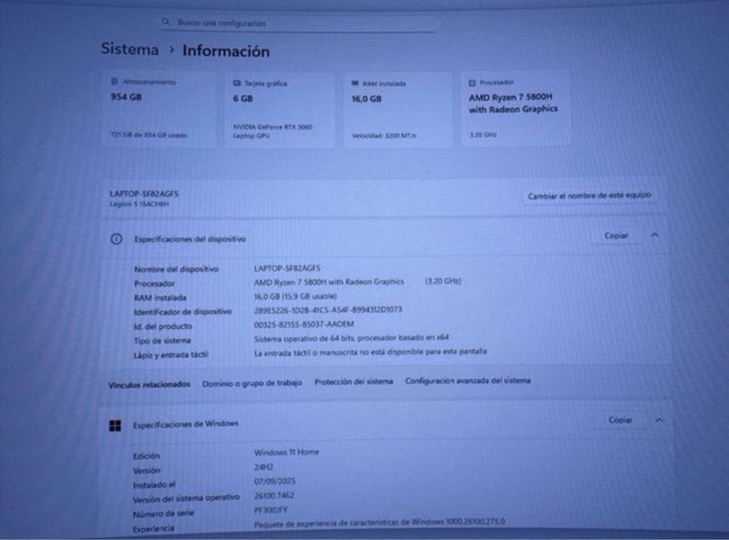 Pc Portatil gamer afbeelding 3