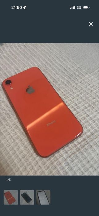 iPhone XR Naranja/Rojo