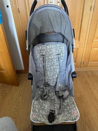 Carrito Maclaren Quest Gris y Rosa