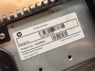 Workstation HP Z600 Xeon Nvidia GTX 580 12GB