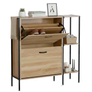 A ESTRENAR Mueble Zapatero Recibidor De Madera