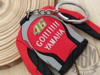 Portachiavi Giacca Yamaha 46 go Rosso