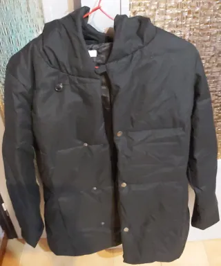 Chaqueta acolchada negra