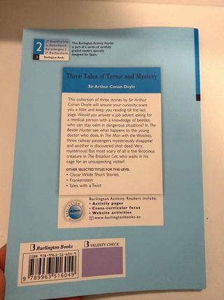 Libro Three Tales of Terror and Mystery