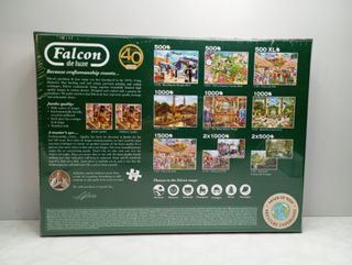 (15) 1000 Piezas FLORAL CATS - Debbie Cook Falcon