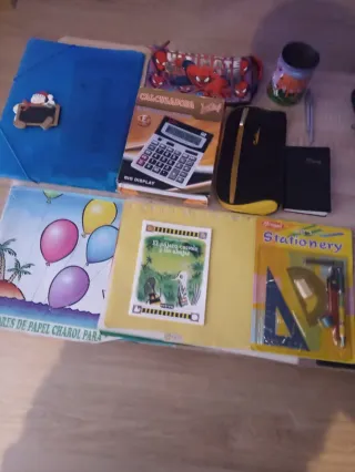 Lote Papelería Escolar Infantil variados