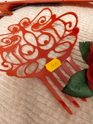 Conjunto Flamenca  Rojo