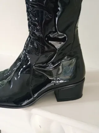 Stivali donna pelle lucida Gianni de Simone