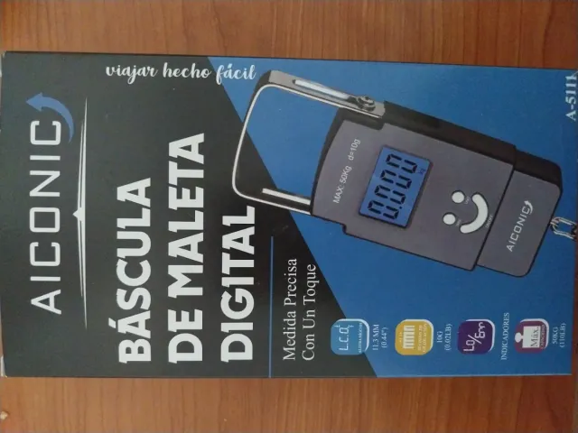 Báscula Digital Maleta Aiconic 50kg