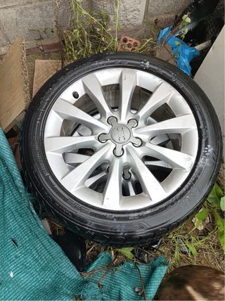 2 Llantas con neumatico Audi 17” 245/45Z/R17