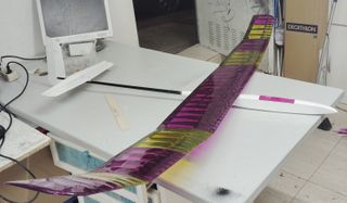 Avión rc permanencia clase 2 metros