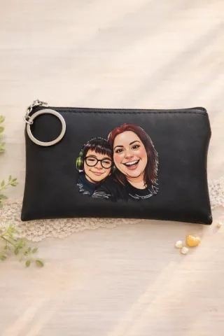 Monedero personalizado con dibujo