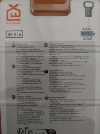 Bilancia Elettronica ExtroHouse 50Kg