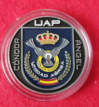 Moneda UAP Condor Angel Policía Nacional